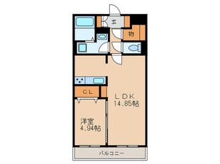 Passive Miyashitaの物件間取画像